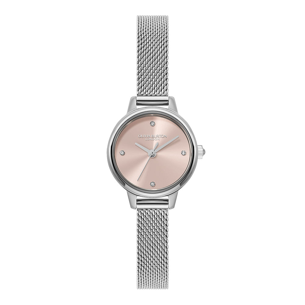 Relógio Olivia Burton Feminino Aço Prateado 24000244