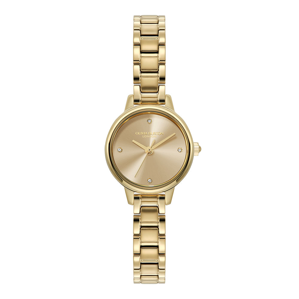 Relógio Olivia Burton Feminino Aço Dourado 24000242