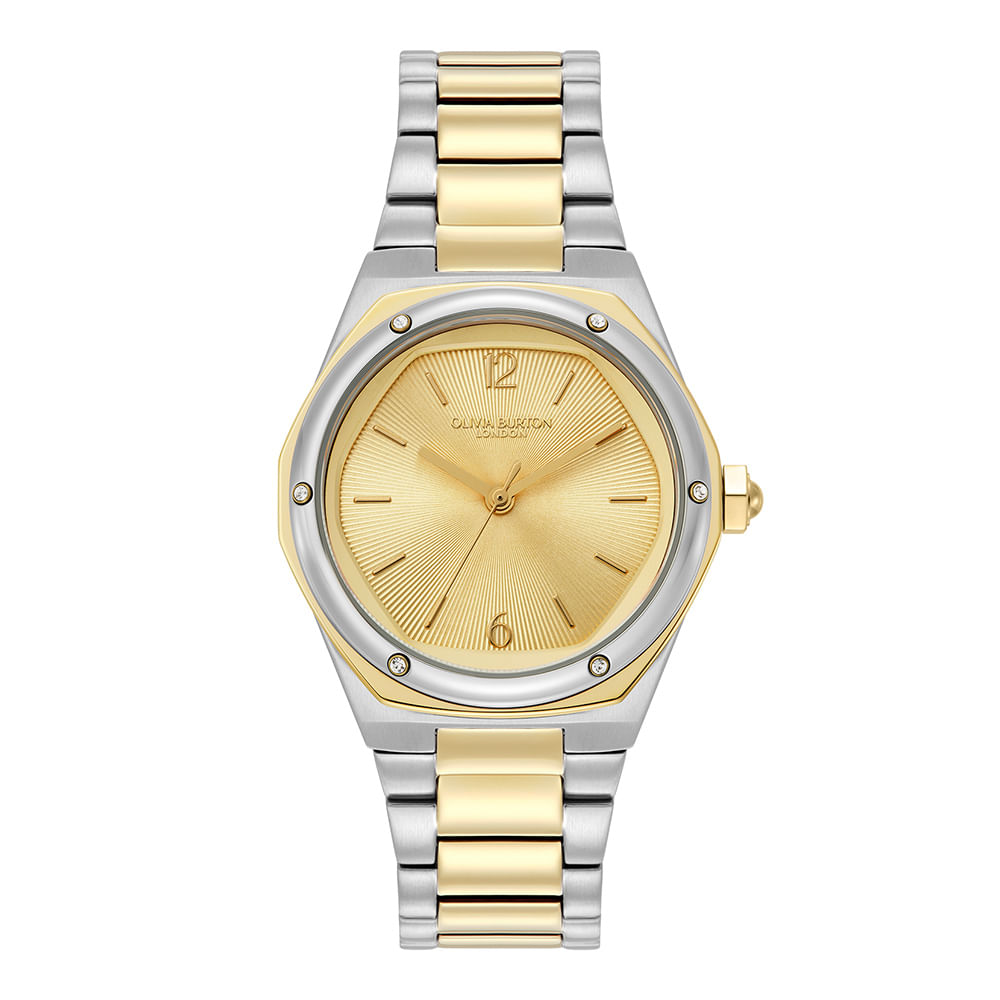 Relógio Olivia Burton Feminino Aço Dois Tons 24000232