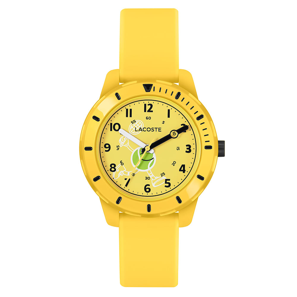 Relógio Lacoste Infantil Borracha Amarelo 2030060