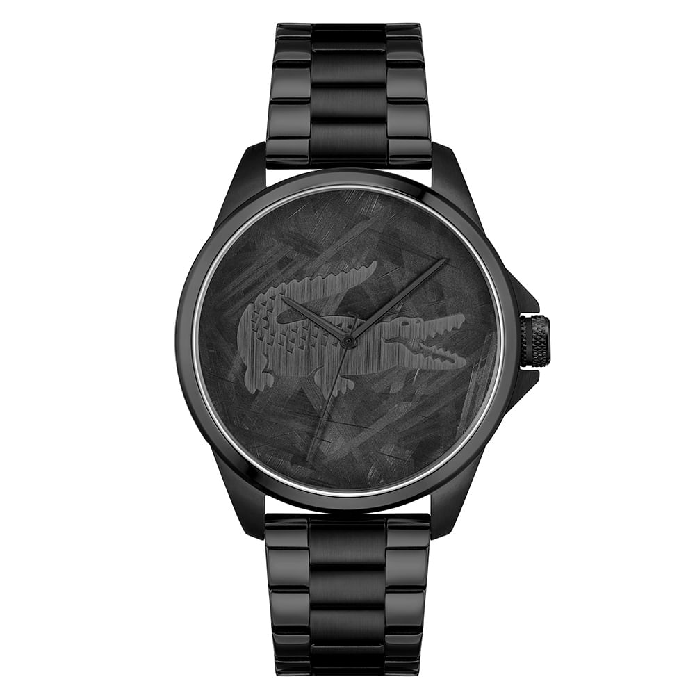 Relógio Lacoste Masculino Aço Preto 2011396