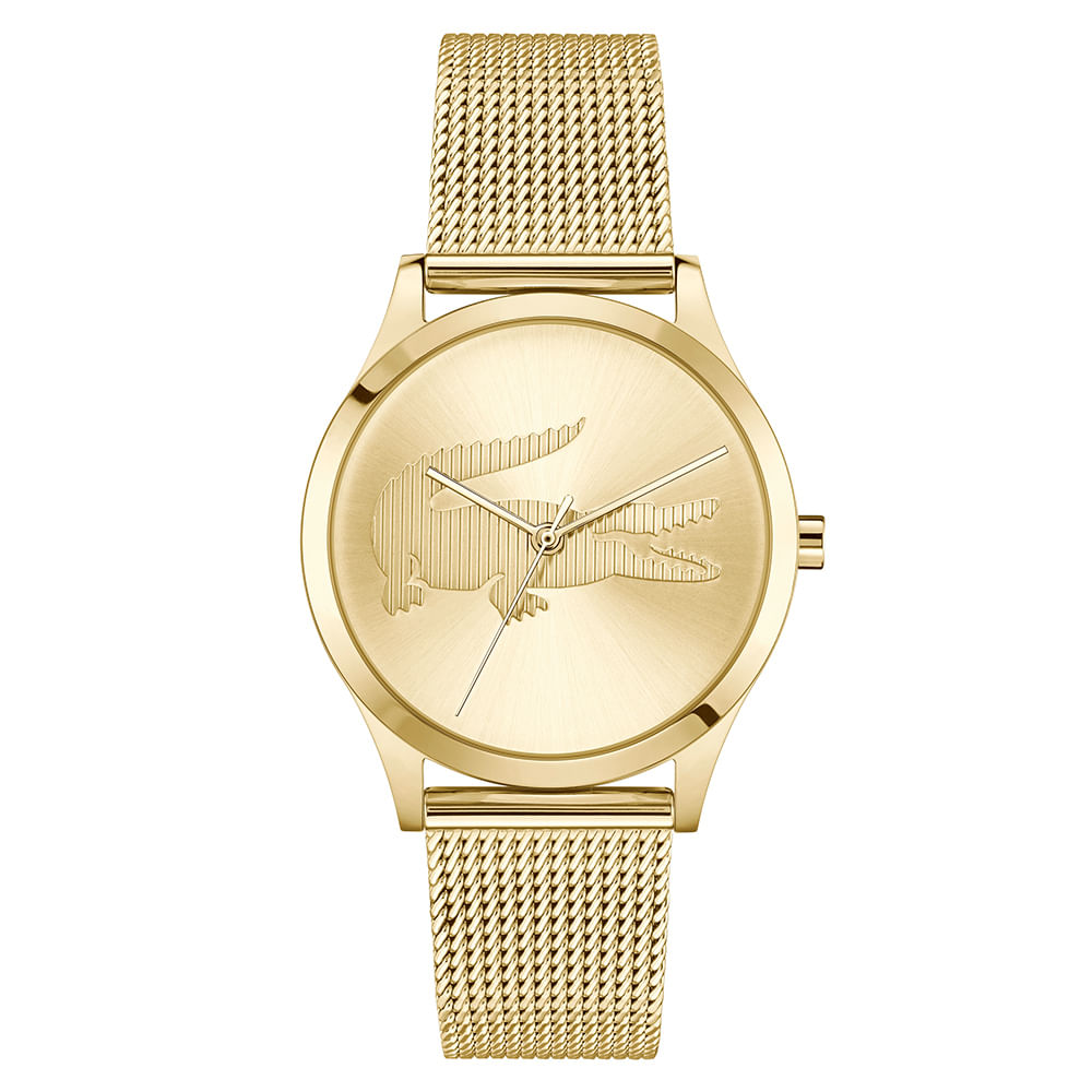 Relógio Lacoste Feminino Aço Dourado 2001416