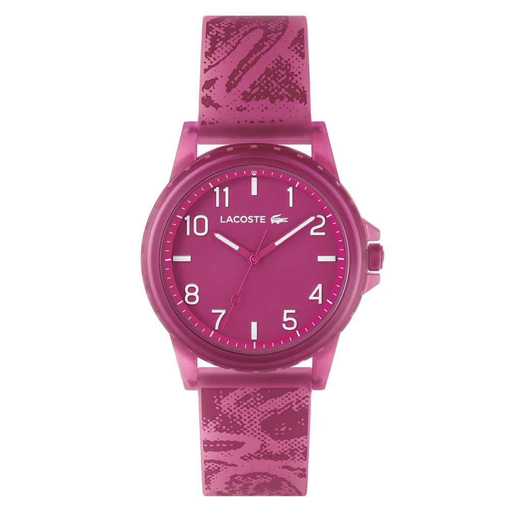 Relógio Lacoste Infantil Borracha Rosa 2020156