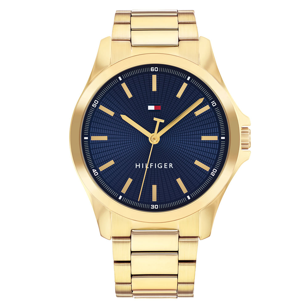 Relógio Tommy Hilfiger Masculino Aço Dourado 1710679