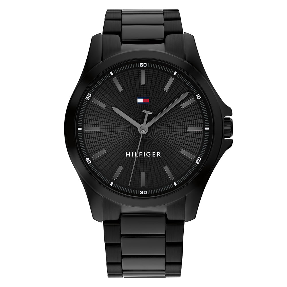 Relógio Tommy Hilfiger Masculino Aço Preto 1710680