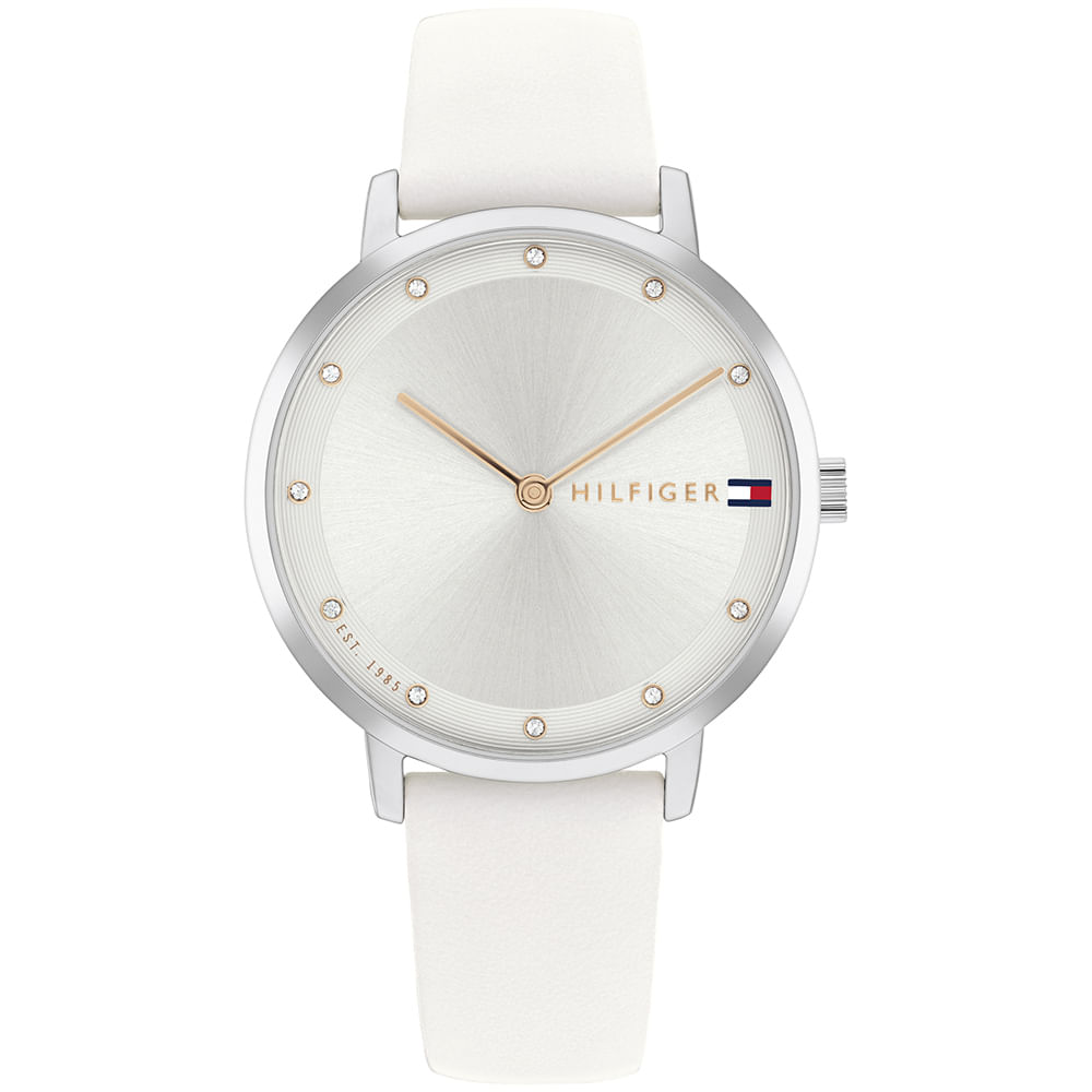 Relógio Tommy Hilfiger Feminino Couro Branco 1782765