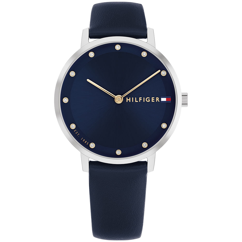 Relógio Tommy Hilfiger Feminino Couro Azul 1782764