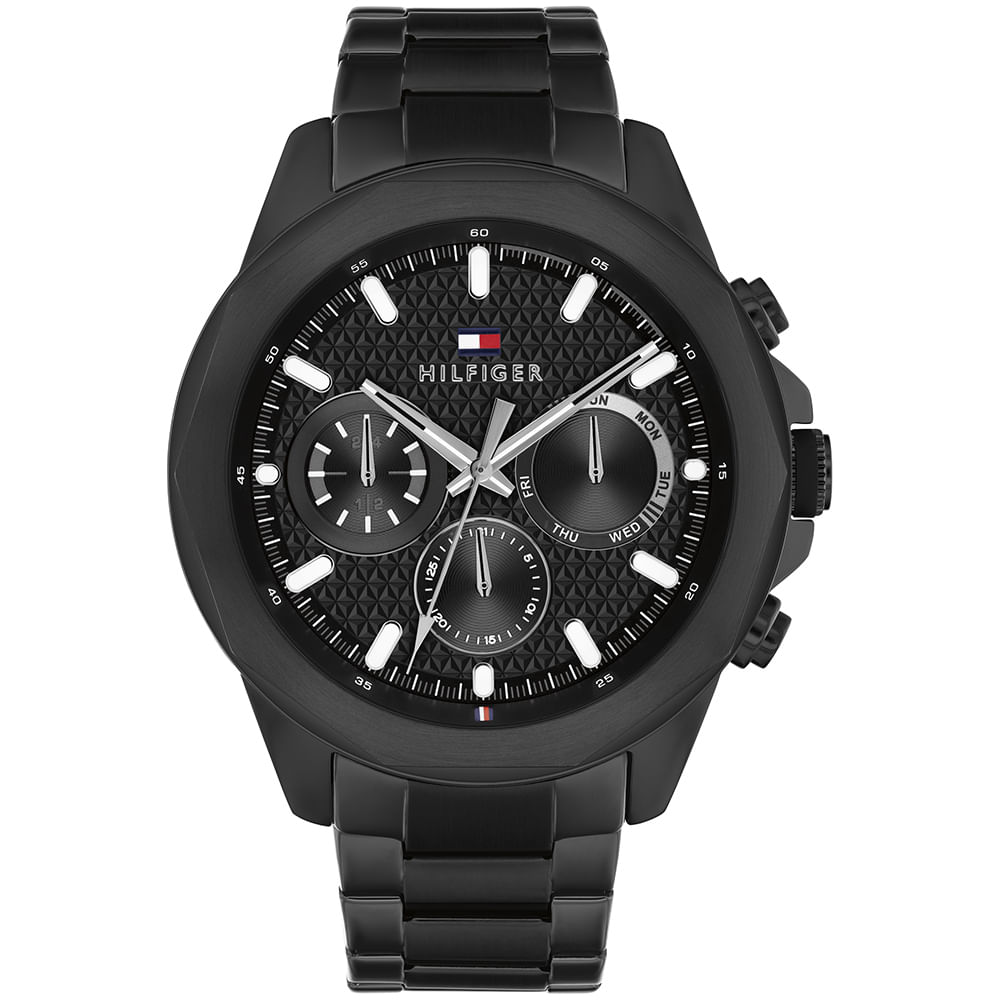 Relógio Tommy Hilfiger Masculino Aço Preto 1710653