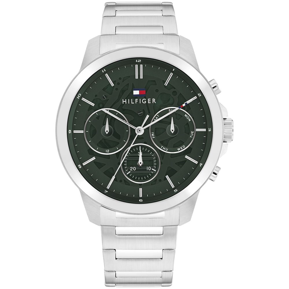 Relógio Tommy Hilfiger Masculino Aço Prateado 1710686