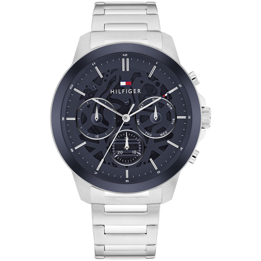 Relógio Tommy Hilfiger Masculino Aço Prateado 1710684