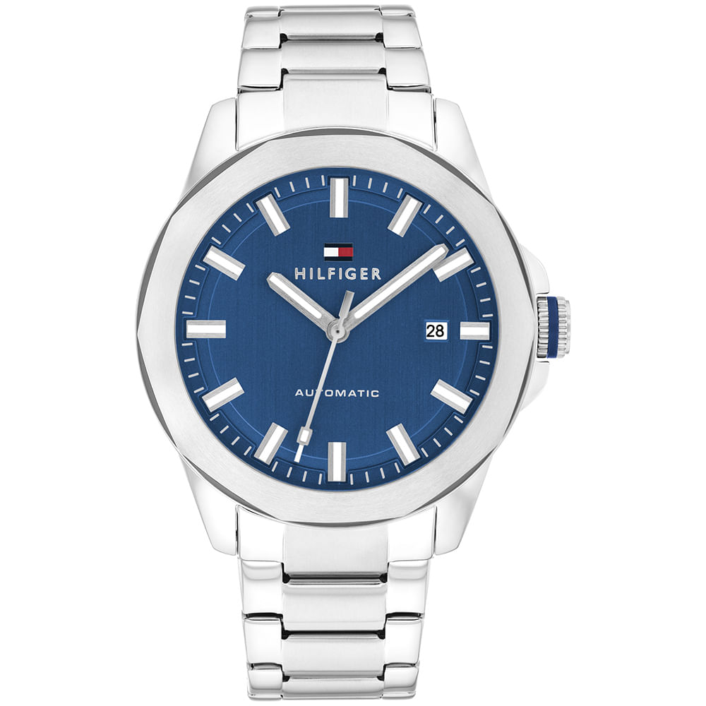 Relógio Tommy Hilfiger Masculino Automático Aço Prateado 1710693