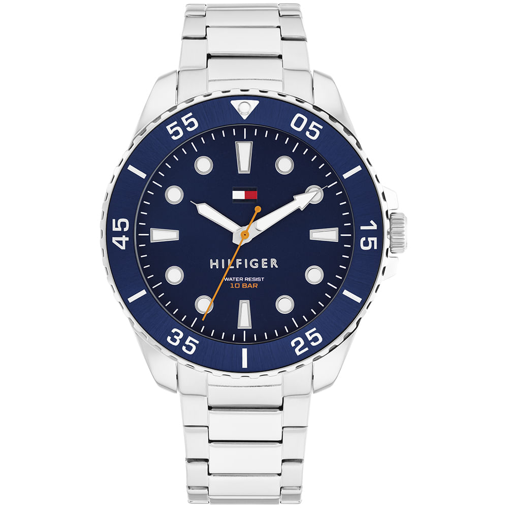 Relógio Tommy Hilfiger Masculino Aço Prateado 1792202