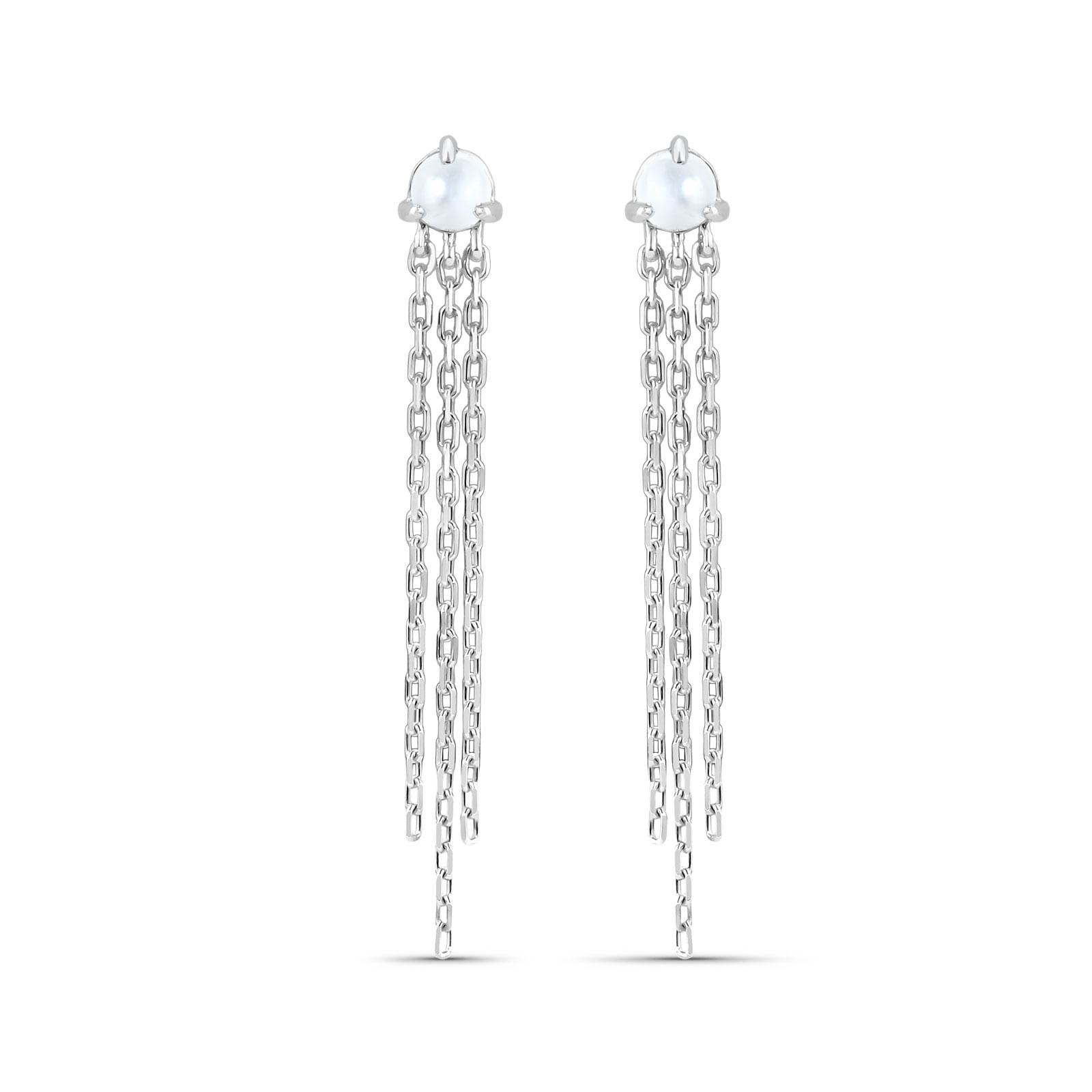 Brinco Life Místico em Prata 925 com Pedra da Lua